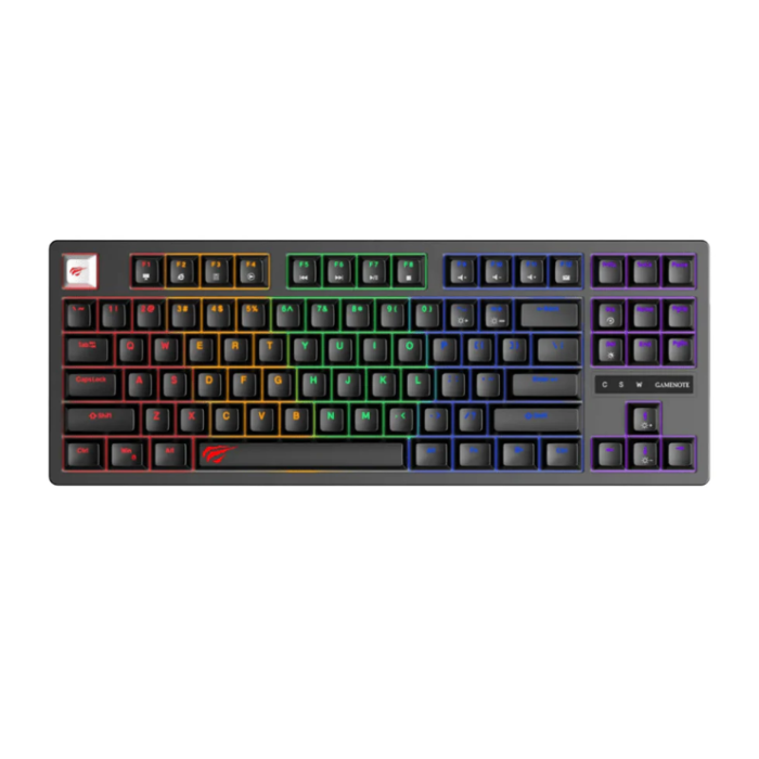 HAVIT Gamenote USB mehanska tipkovnica HV-KB892L - ANG znaki
