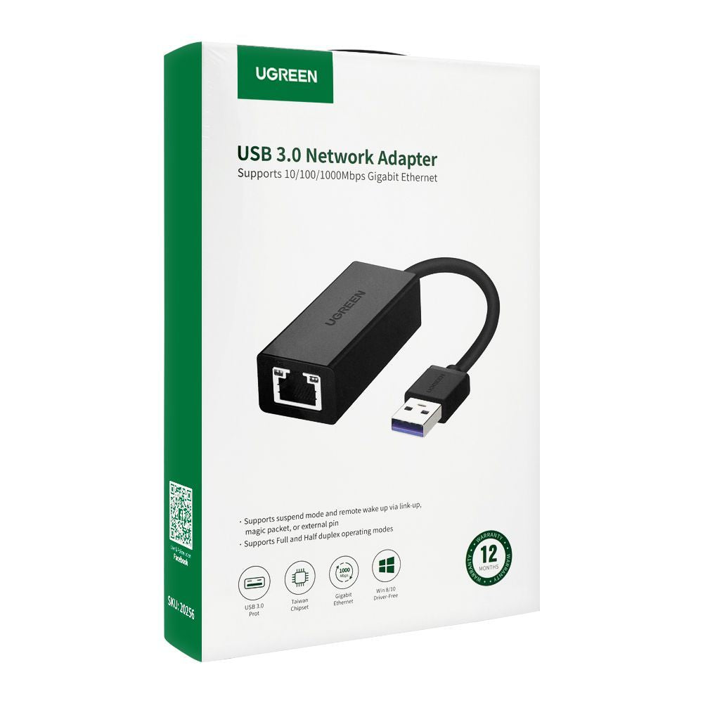 Ugreen USB 3.0 Gigabitna mrežna kartica - box