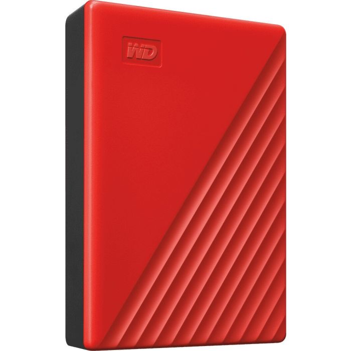 WD 6TB My Passport Red 2,5" USB 3.2 zunanji HDD disk