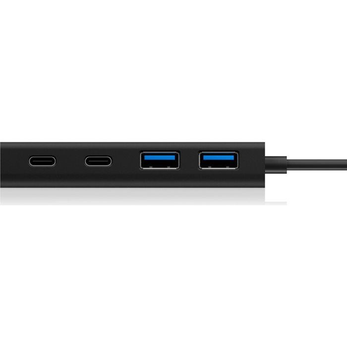 IcyBox IB-HUB1426-U3 4-portni Hub s priključkom USB-A in USB-C 3.2