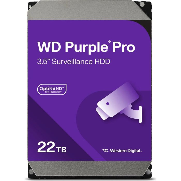 WD 22TB Purple Pro 3,5" SATA 6Gb/s 7200rpm 512MB HDD disk