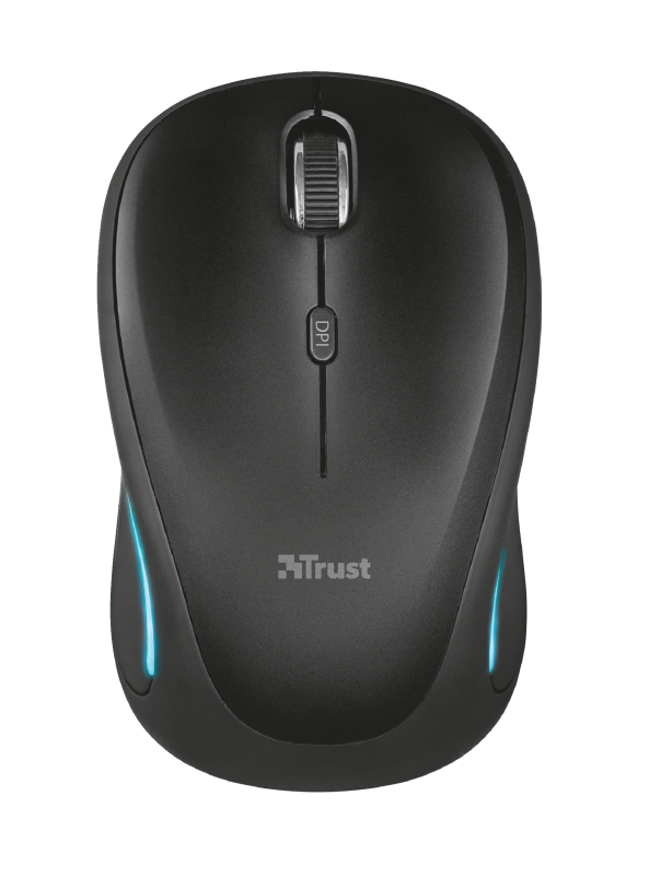 Trust brezžična miška Yvi FX - črna