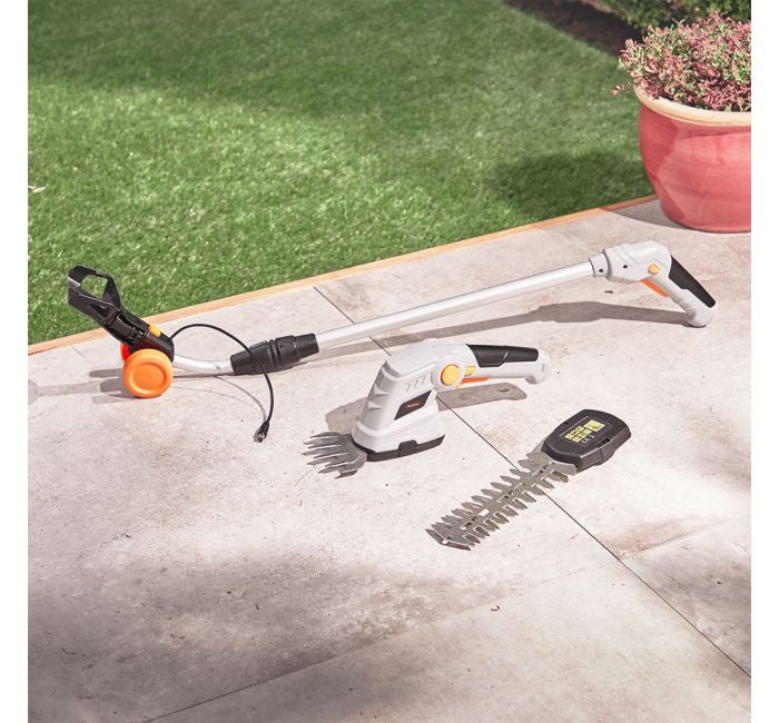 VonHaus akumulatorske škarje za grmičevje in travo