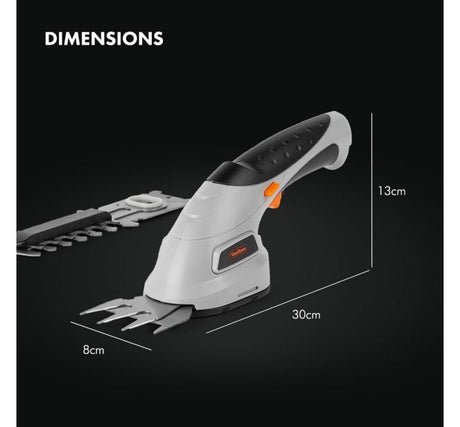 VonHaus akumulatorske škarje 2v1