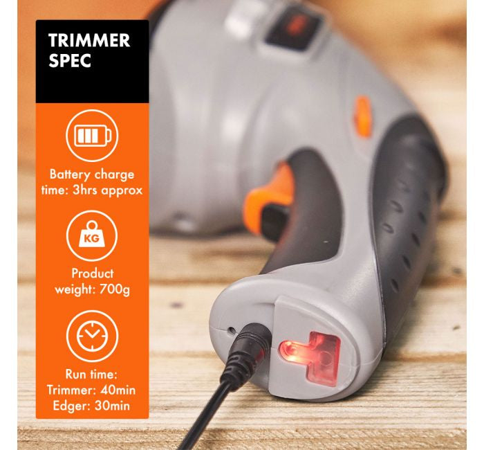 VonHaus akumulatorske škarje 2v1