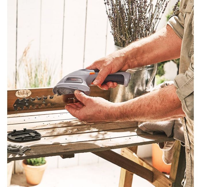 VonHaus akumulatorske škarje 2v1