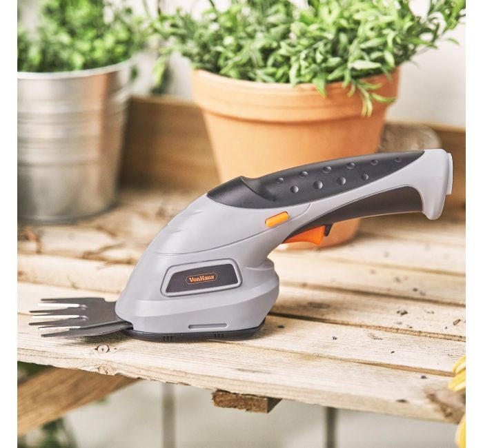 VonHaus akumulatorske škarje 2v1