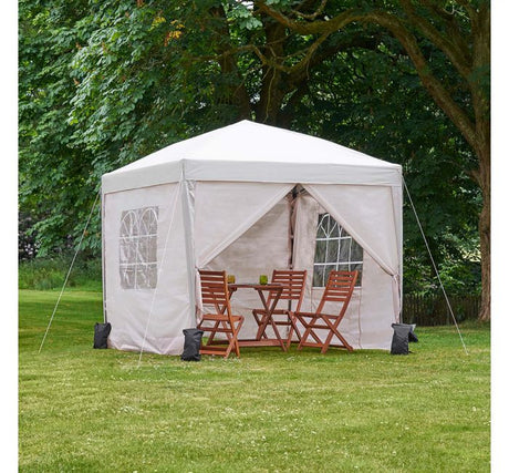 VonHaus Pop Up paviljon 2,5 x 2,5m Ivory