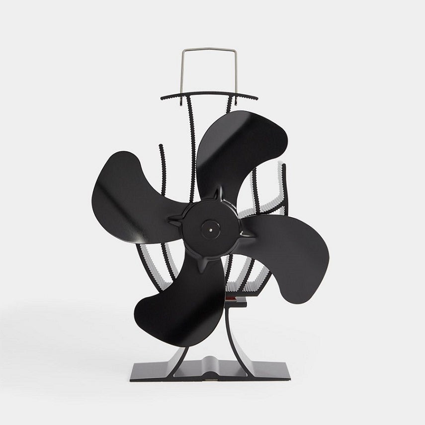 VonHaus ventilator za kamin 4 kraki in merilnik temperature