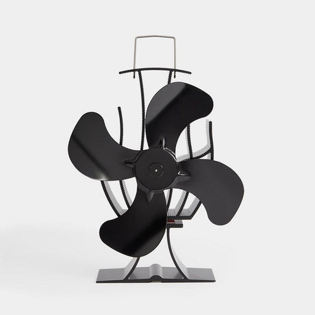 VonHaus ventilator za kamin 4 kraki in merilnik temperature