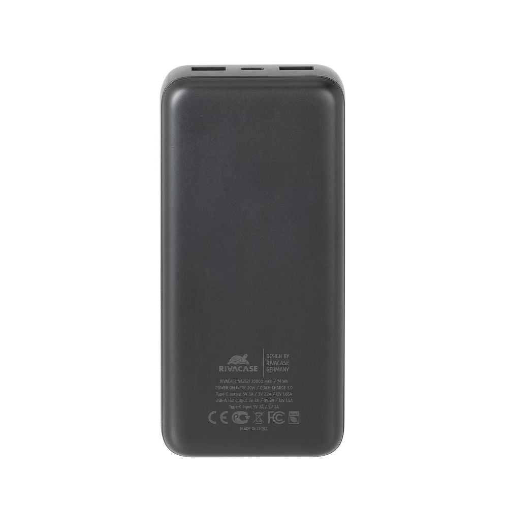 Rivacase VA2521 20000mAh 20W Quick Charge 3.0 prenosna baterija