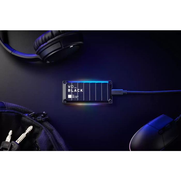 WD 1TB P40 Black Game Drive SSD NVMe USB 3.2 zunanji SSD disk