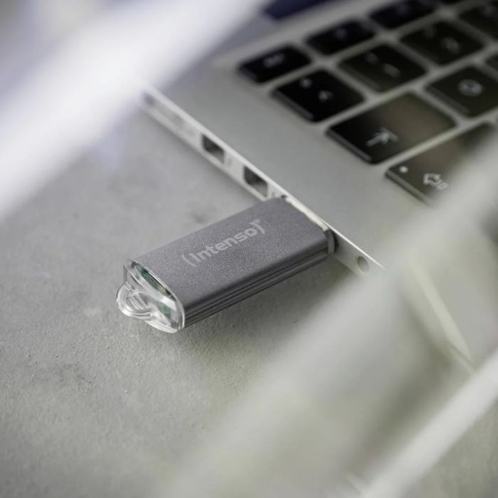Intenso 256GB Jet Line USB 3.2 70MB/s spominski ključek - siv