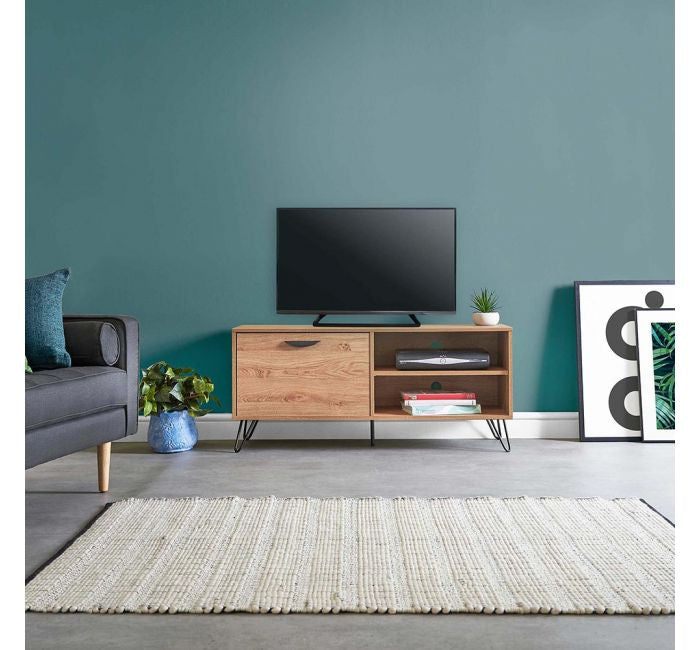 Vonhaus Capri manjša TV omarica, hrast