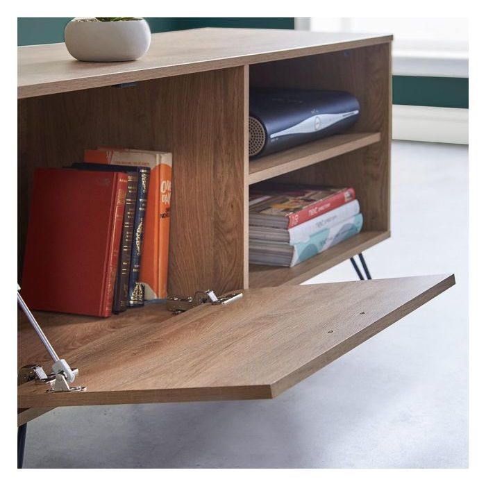 Vonhaus Capri manjša TV omarica, hrast