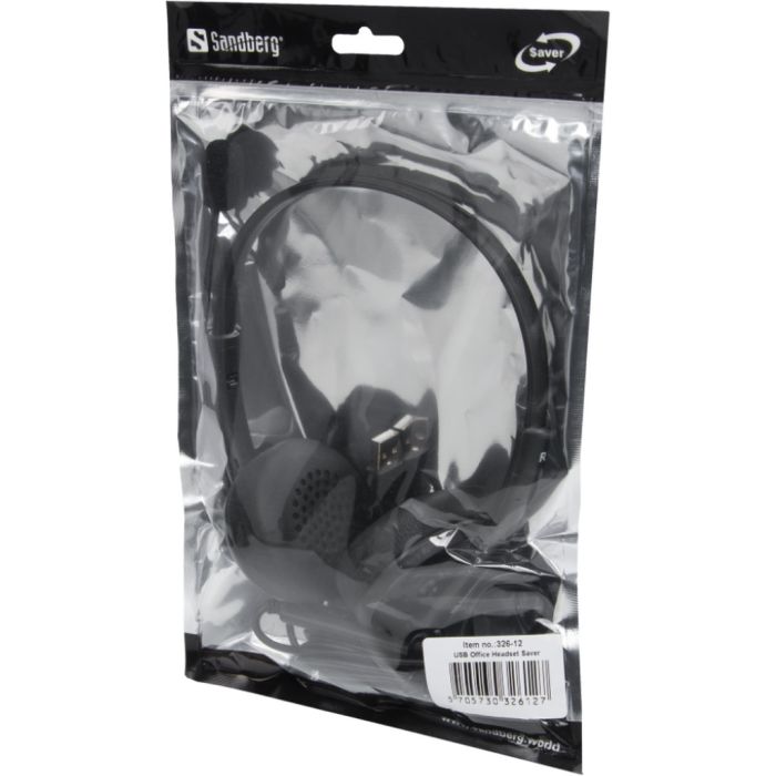 Sandberg USB Office Headset Saver naglavne slušalke z mikrofonom