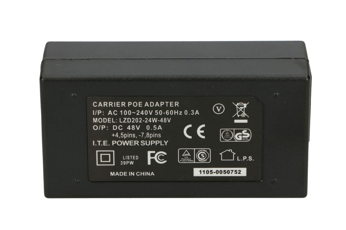 Extralink POE-48-24W adapter s priloženim AC kablom