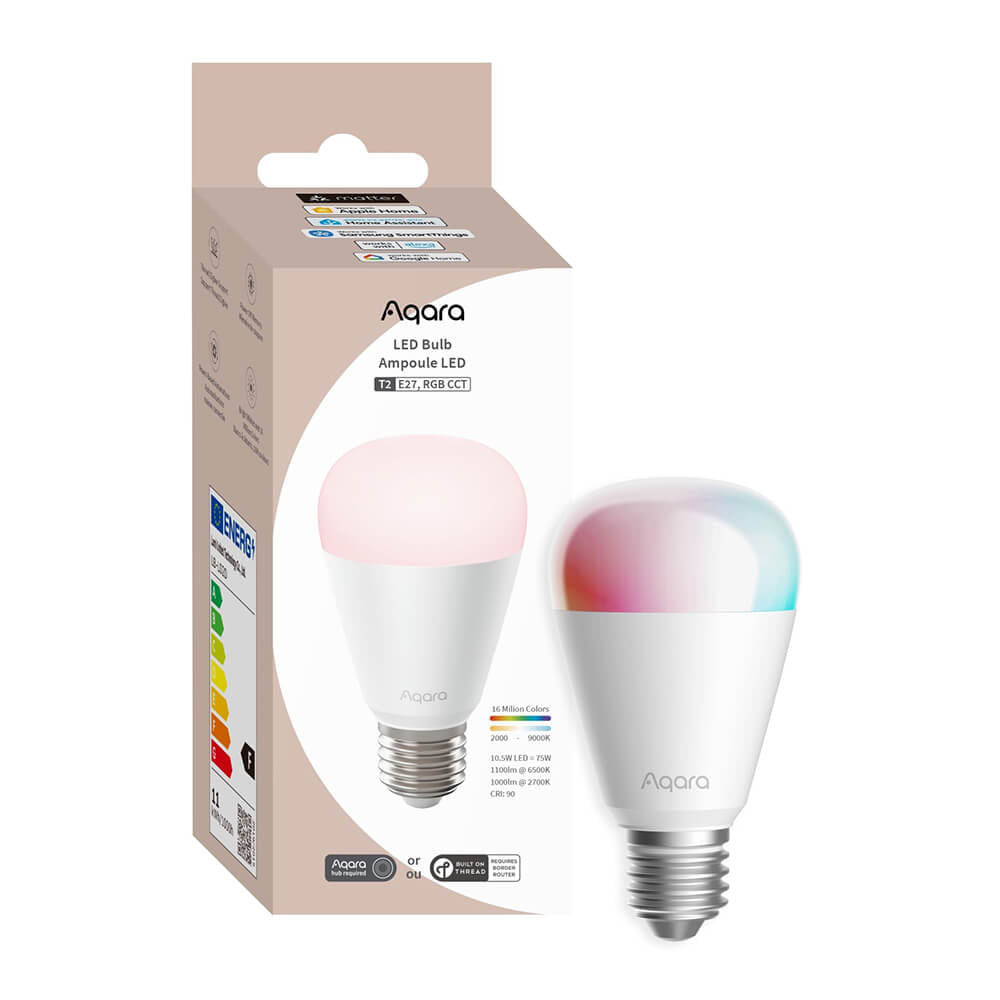 AQARA pametna LED žarnica T2, E27 RGB CCT (LB-L02D)