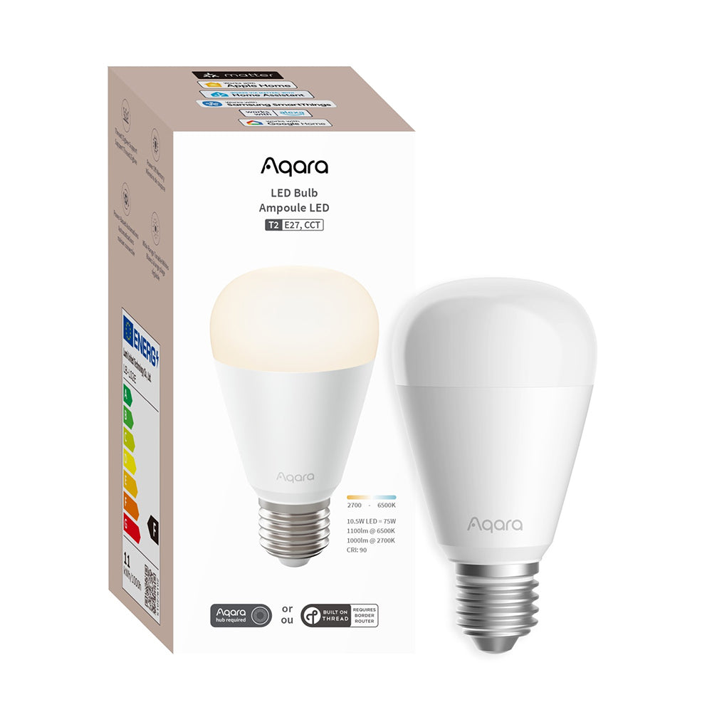AQARA pametna LED žarnica T2, E27 CCT (LB-L02E)