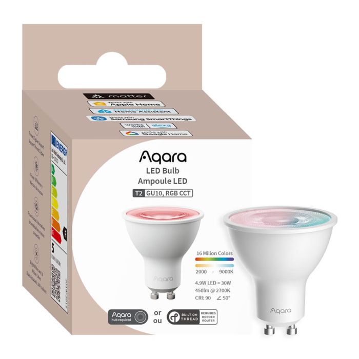 AQARA pametna LED žarnica T2, GU10 RGB CCT (LB-L03D)