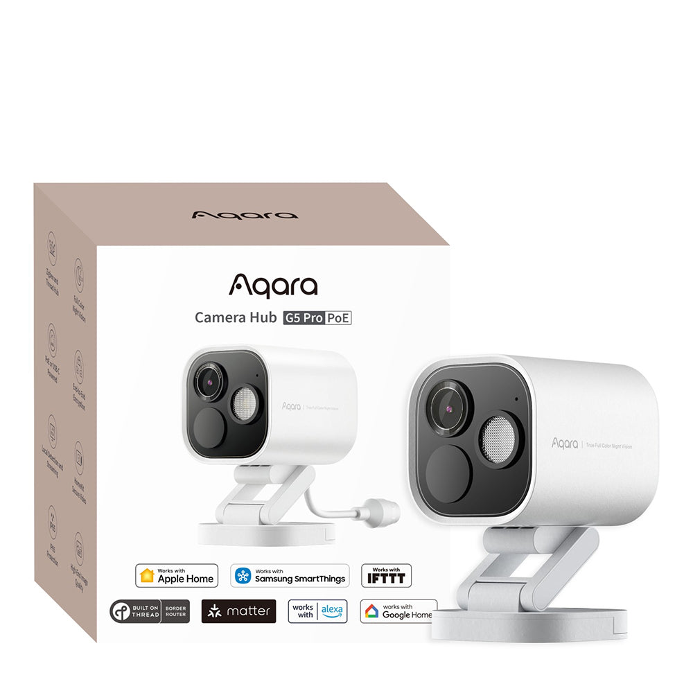 AQARA Camera Hub G5 PRO PoE, bela