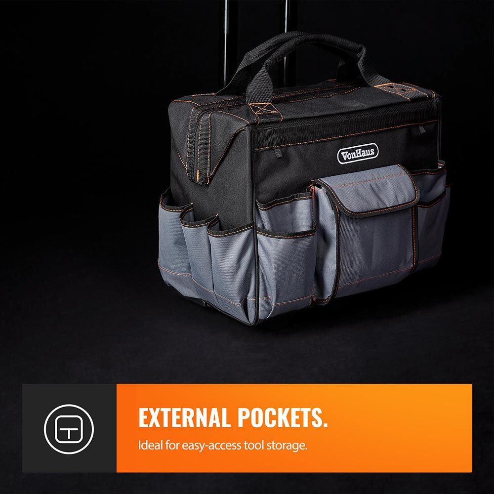 VonHaus torba za orodje na kolesih