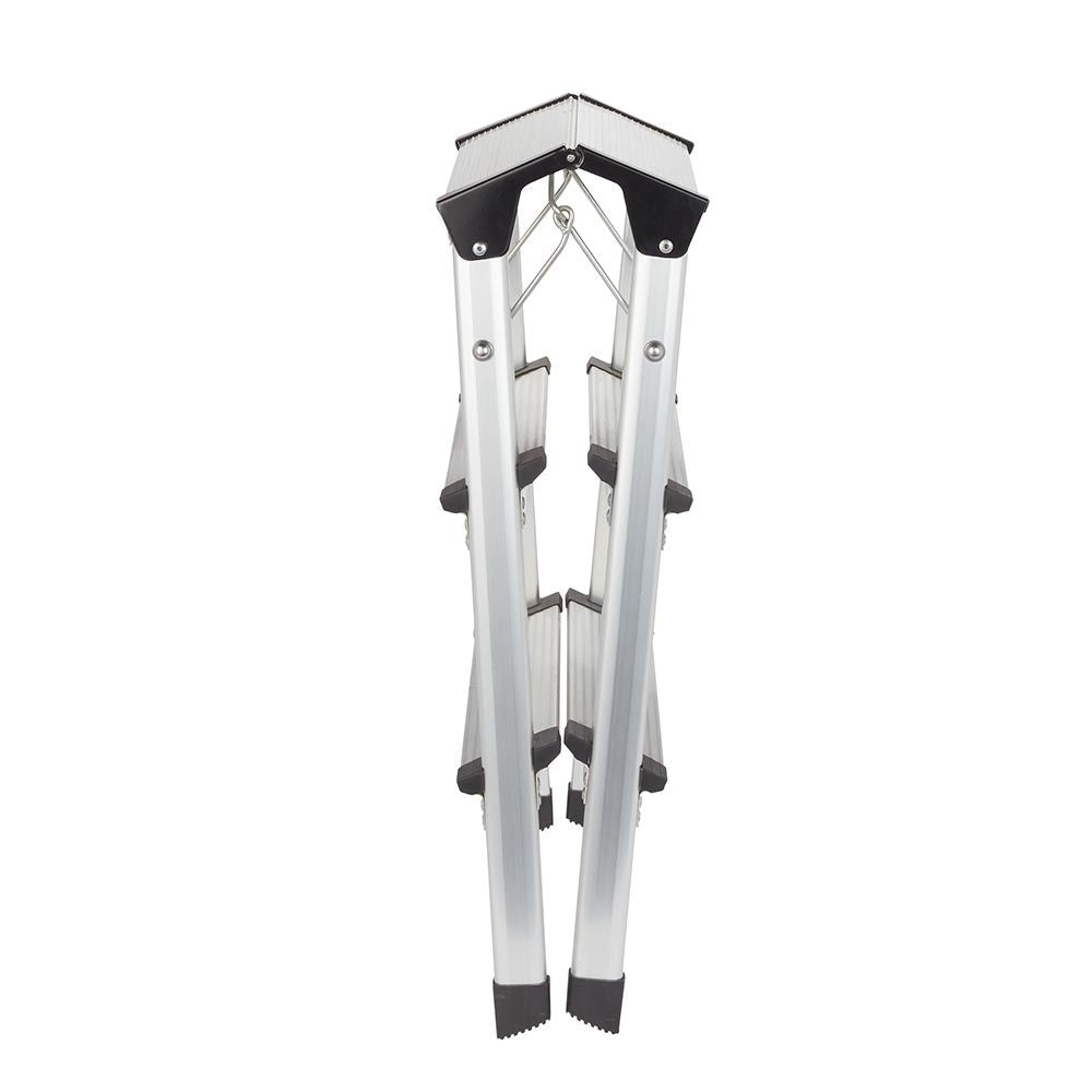 VonHaus zložljiva A-lestev s tremi stopnicami