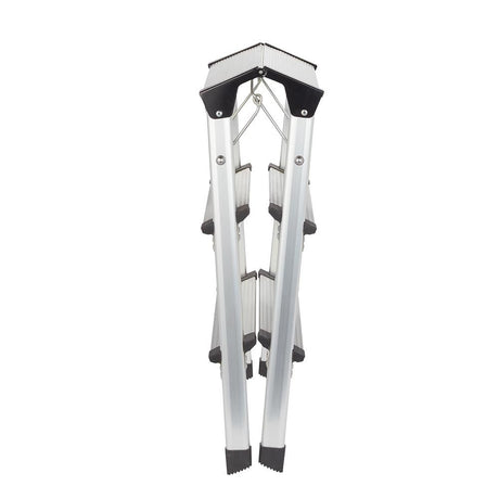 VonHaus zložljiva A-lestev s tremi stopnicami