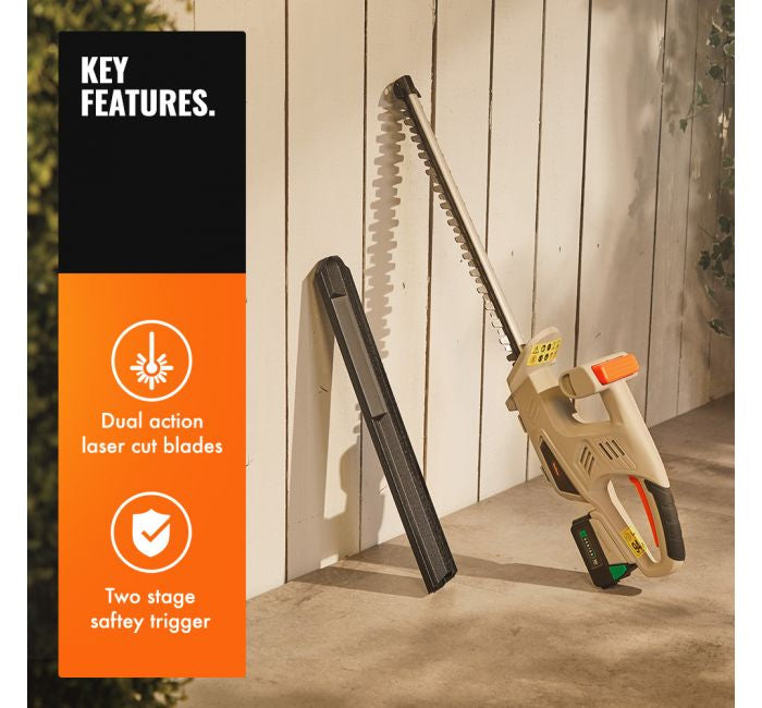 VonHaus akumulatorske škarje za grmičevje F-Series