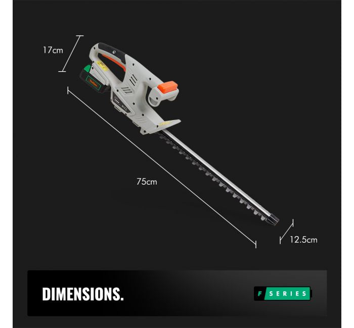 VonHaus akumulatorske škarje za grmičevje F-Series
