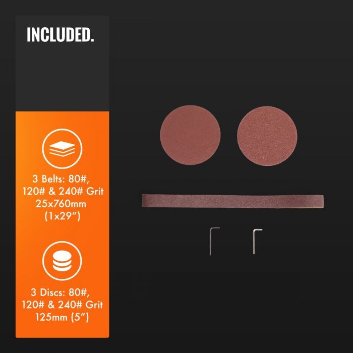 VonHaus stoječi kombiniran brusilnik