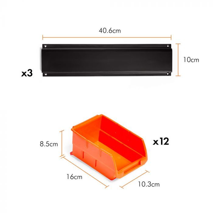 VonHaus stenski organizator 15 delni