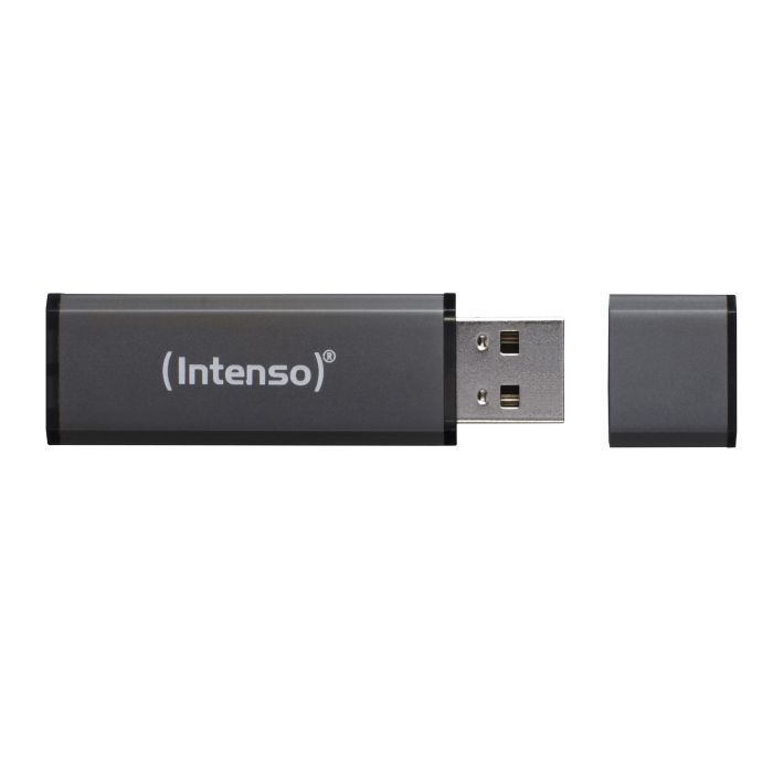 Intenso 64GB Alu Line USB 2.0 spominski ključek - Antracit
