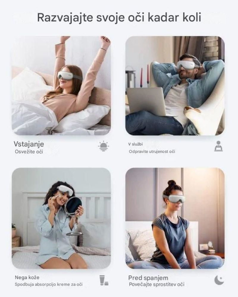 RENPHO Eyeris 1 – Masažer za oči črn