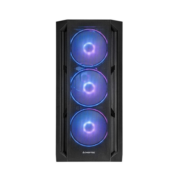 Chieftec APEX LUMO USB3.2 Gen2 E-ATX ohišje, črno