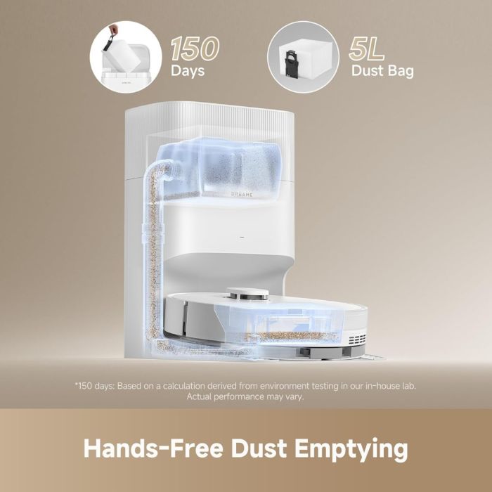 Dreame D20 Plus robotski sesalnik, beli