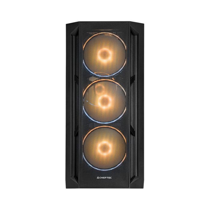 Chieftec APEX LUMO USB3.2 Gen2 E-ATX ohišje, črno