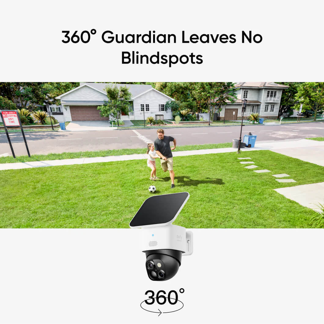 Anker Eufy Security SoloCam S340 zunanja brezžična kamera s solarnim panelom