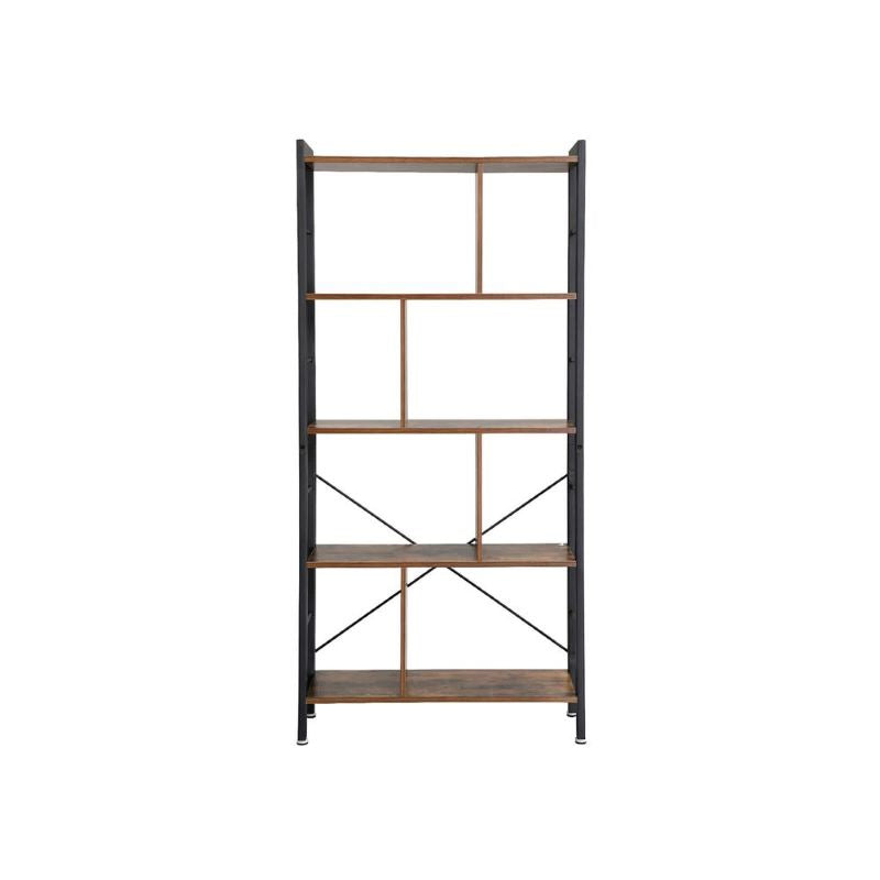 VASAGLE 4-stopenjska univerzalna knjižna polica, LBC12BX