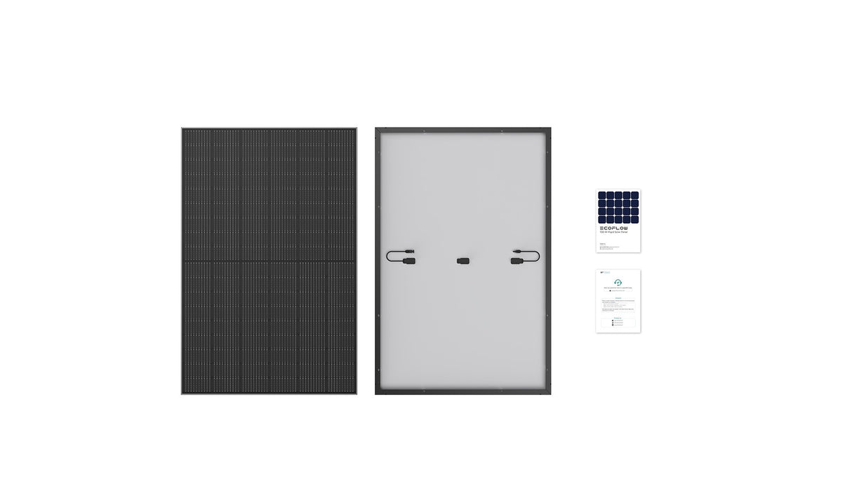 EcoFlow 2x400W fiksna panela solarnih sončnih celic