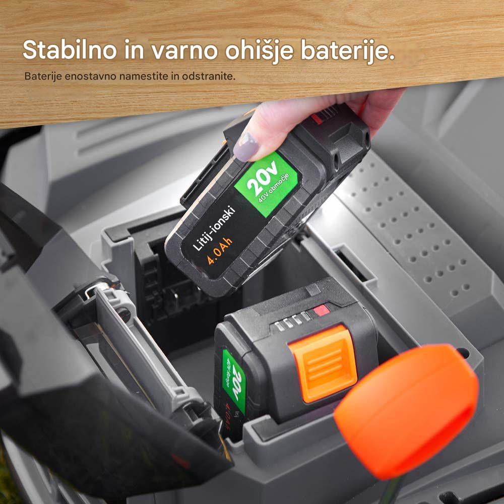 VonHaus 2-v-1 akumulatorski prezračevalnik in vertikulator 3519009