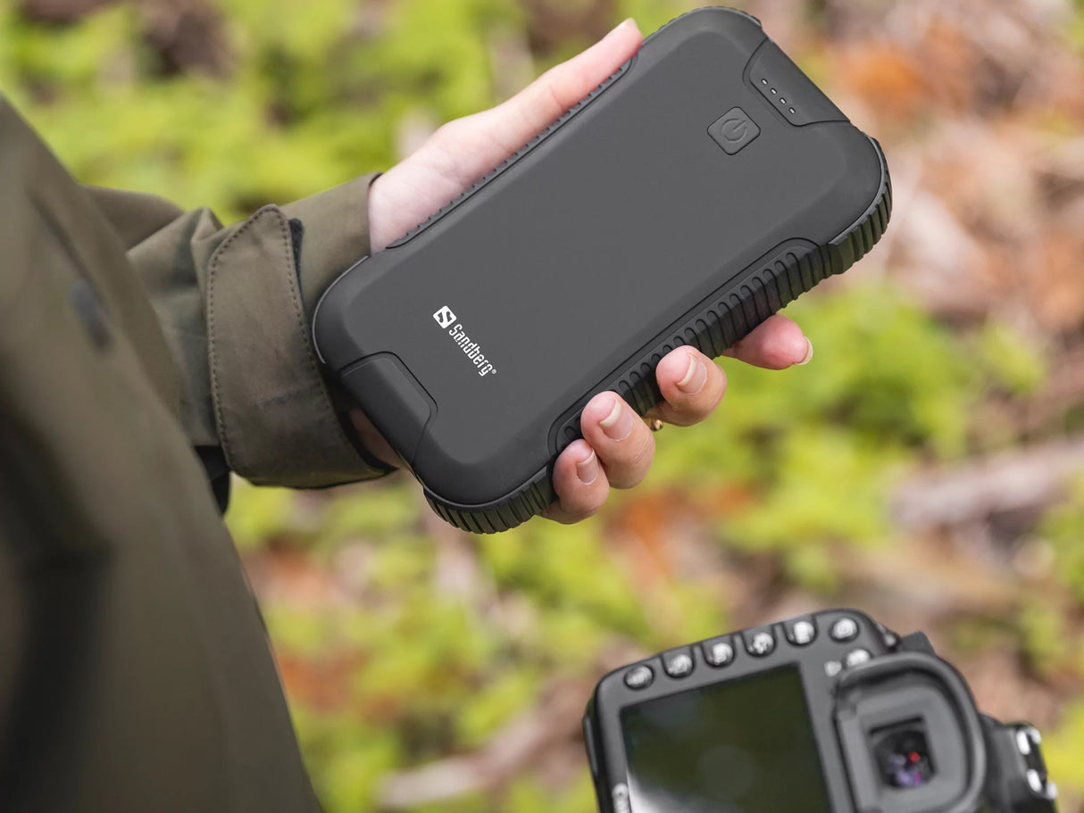 Sandberg Survivor Powerbank 30000 PowerDelivery 45W prenosna baterija z LED svetilko