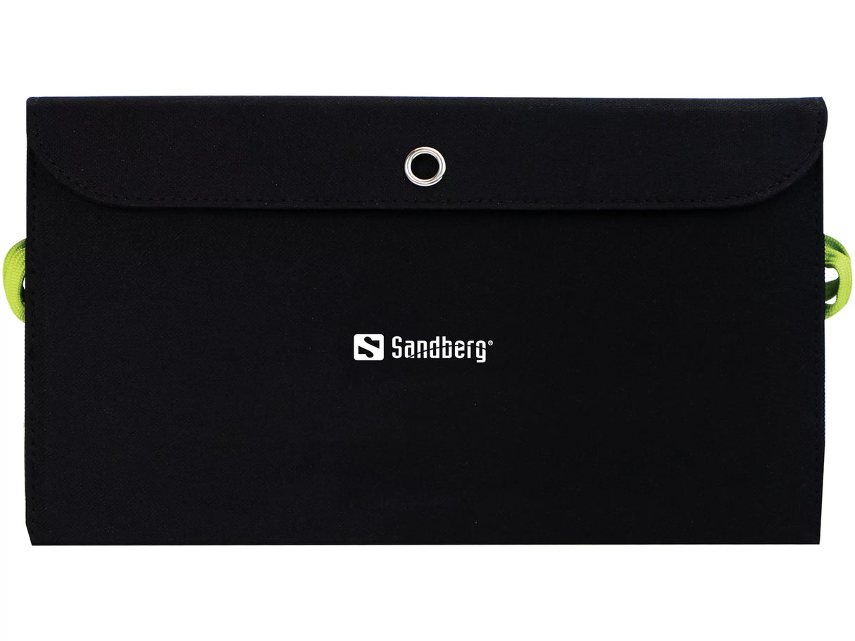Sandberg solarni panel - polnilnik 21W 2xUSB+USB-C z vgrajeno 10.000 mAh baterijo