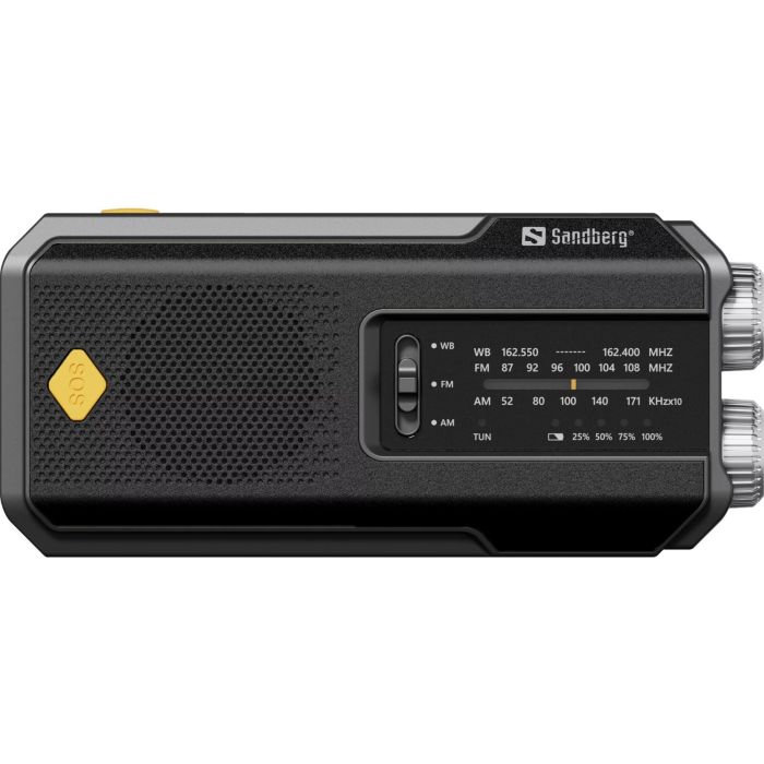 Sandberg Survivor Radio All-in-1 2000 radijski sprejemnik za preživetje