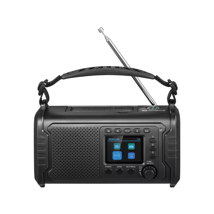 Sandberg Survivor DAB Radio All-in-1 20000 radijski sprejemnik za preživetje