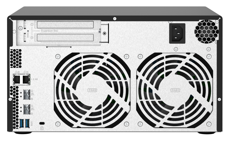 QNAP NAS strežnik za 8 diskov, 4GB ram, 2x 10Gb SFP+, 2x 2.5Gb mreža