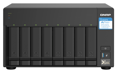 QNAP NAS strežnik za 8 diskov, 4GB ram, 2x 10Gb SFP+, 2x 2.5Gb mreža