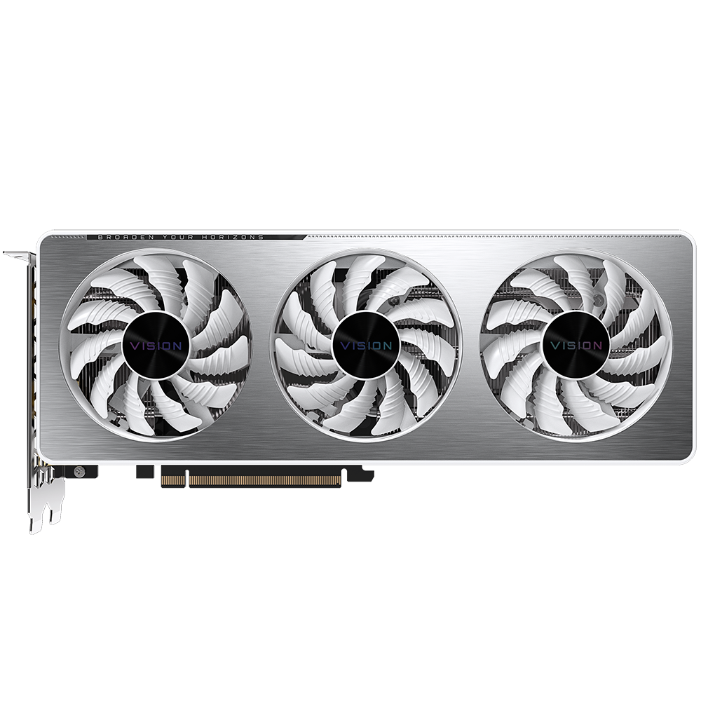 Grafična kartica GIGABYTE GeForce RTX 3060 VISION OC 12G, 12GB GDDR6, PCI-E 4.0