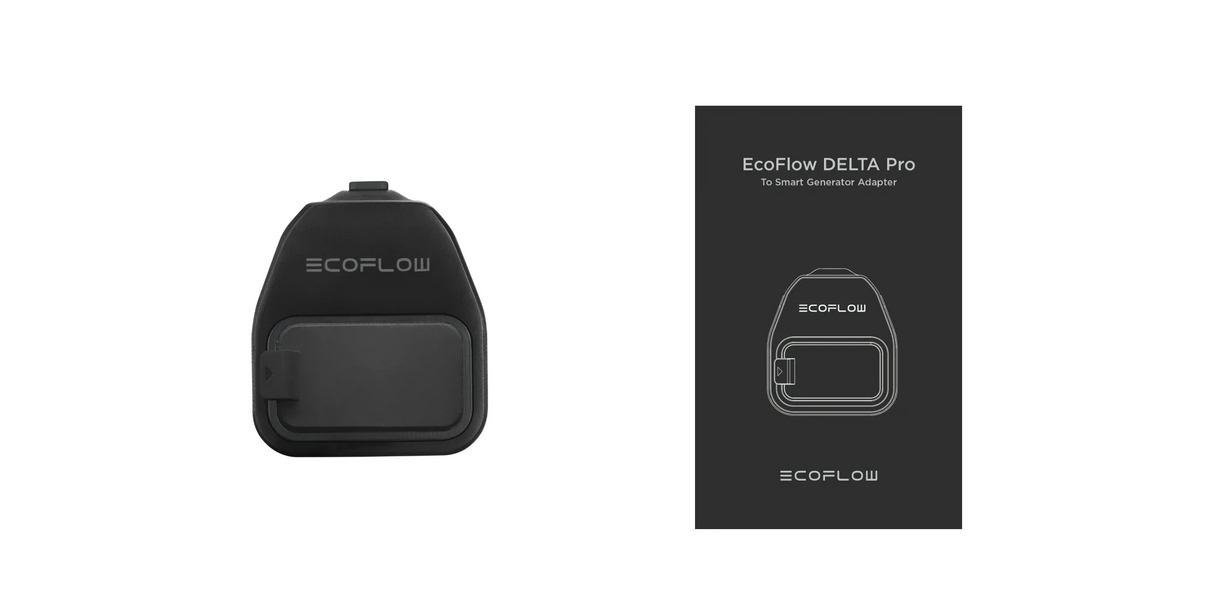 EcoFlow DELTA Pro na Smart Generator Adapter