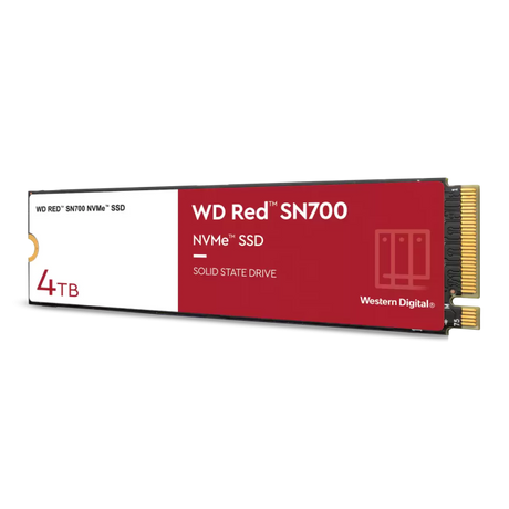 WD 4TB Red SN700 M.2 2280 PCI-e 3.0 NVMe 1.3 SSD disk